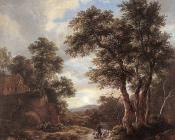 Sunrise In A Wood - 雅各布·凡·雷斯达尔